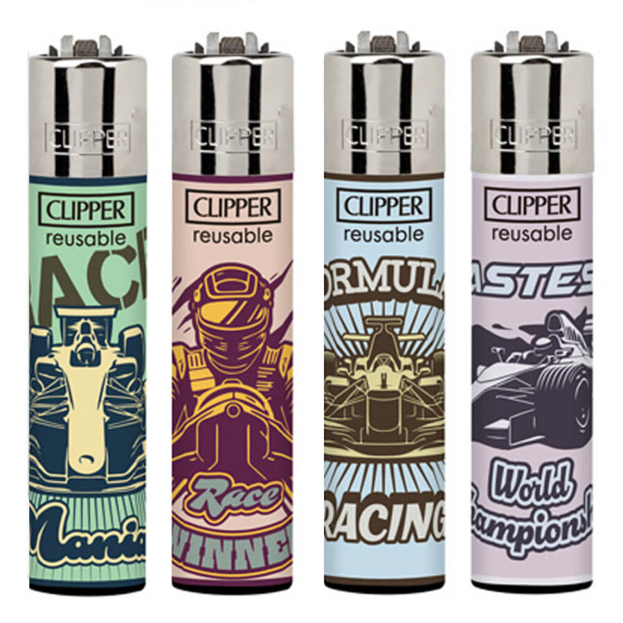 Clipper Feuerzeuge Vintage F1 (24stk/display)