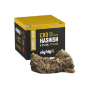 Eighty8 CBD Extrakt Bubble Hash 1g (8stk/display)