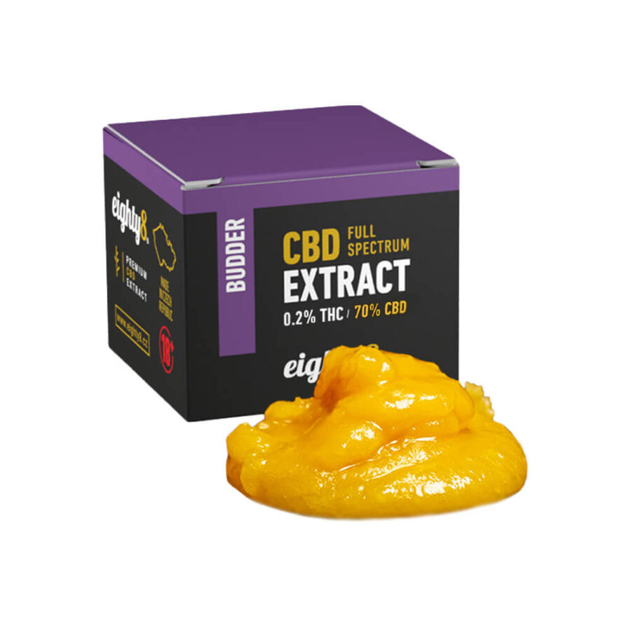 Eighty8 CBD Extrakt Budder 1g (8stk/display)