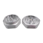 Katana Grinder Aluminium Silber 2 Teile - 60mm