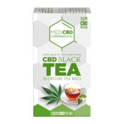 MediCBD Cannabis-Schwarztee 7,5mg CBD (10er-Pack/Packung)