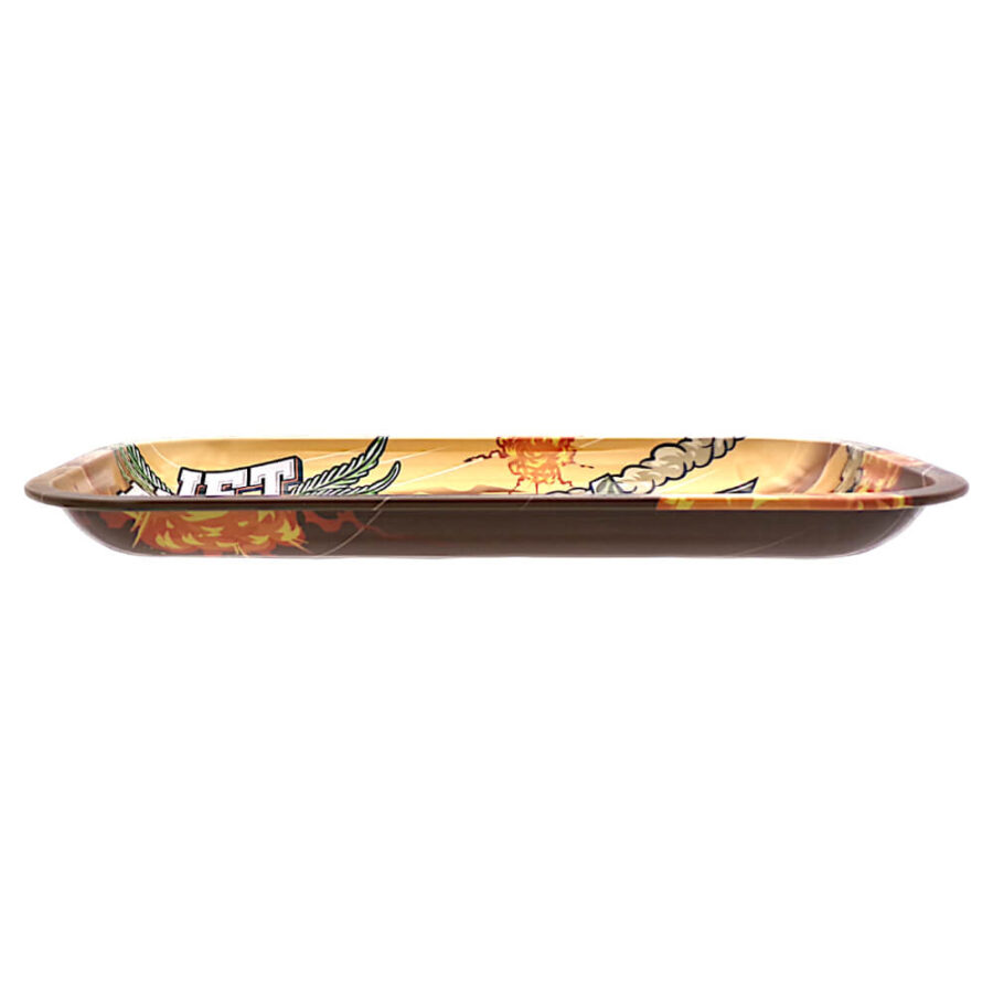 Best Buds Jet Fuel Metal Rolling Tray Medium 17.6x27.5cm