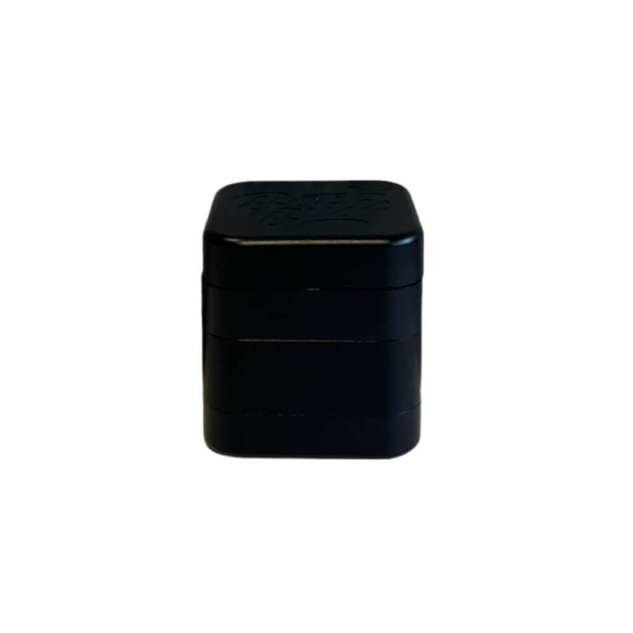 Best Buds The Cube Grinder Aluminium Schwarz 4 Teile (50mm)