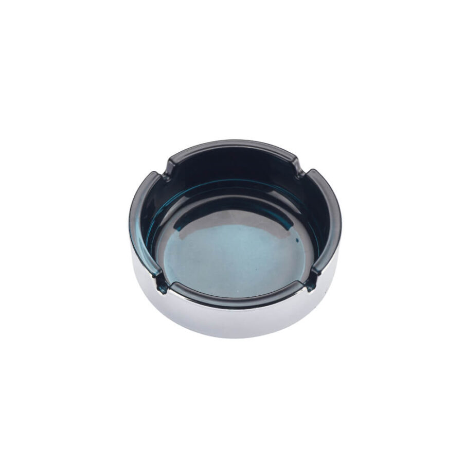 Champ High Round Colorful Glas-Aschenbecher (6stk/display)