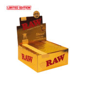 RAW Kingsize Slim Classic Thin Ethereal Acacia Gum Rolling Papers (50stk/display)